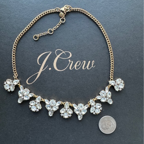 J. Crew Crystal necklace - Picture 3 of 4